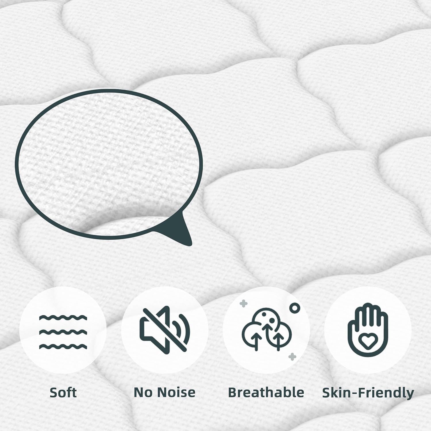 King Size Mattress 5FT | 11" Extra Thick Memory Foam & Pocket Sprung | 9-Zone Orthopedic Support,Medium Firm,Motion Isolation,Edge Support 150x200x28cm